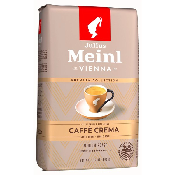 JULIUS Premium Collection Caffe Crema 500g zrno