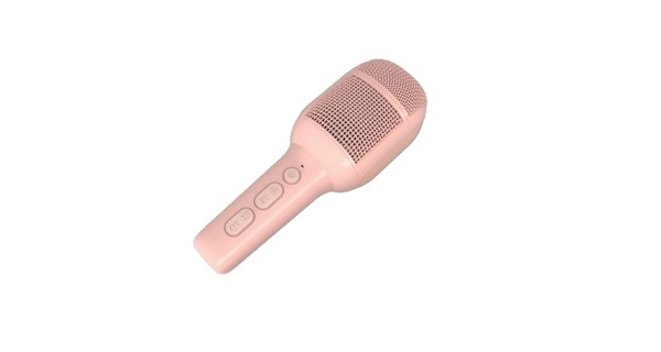 Bežični mikrofon sa zvučnikom,Pink
