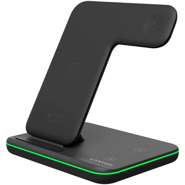 Punjač; Wireless; 15W; Black
