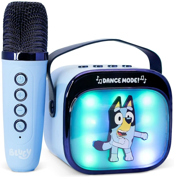 Karaoke set; PopSing LED; Bluey