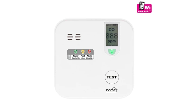 Detektor ugljičnog monoksida, Smart, LCD