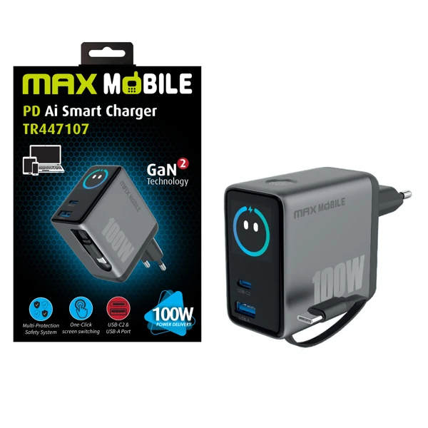 MAXMOBILE KUĆNI PUNJAČ PD SUPER FAST CHARGE