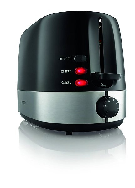 Toster, 850W, crni - slika A
