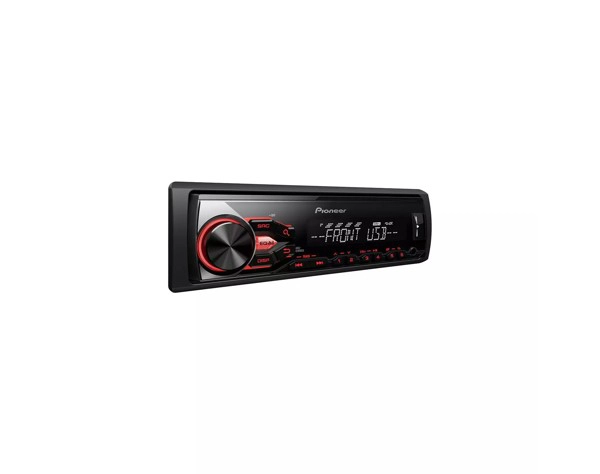 Auto Radio; USB; AuxIn; FLAC; 4x50W; Red - slika A