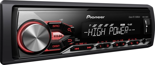 Auto Radio; USB; AuxIn; FLAC; 4x100W; Re - slika A