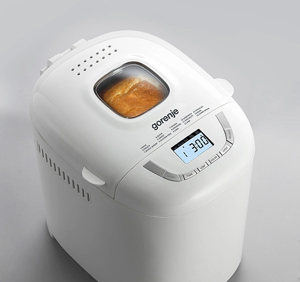 Pekač kruha, 550W, 900g, 15prog. - slika A