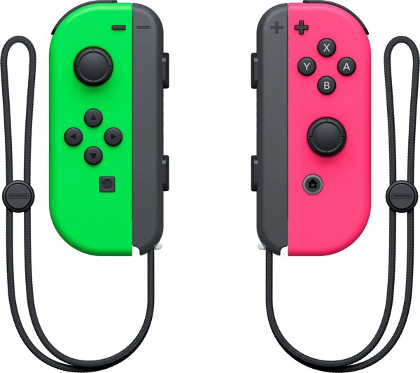 Kontroler; Switch Joy-Con Pair; Neon Gre - slika A