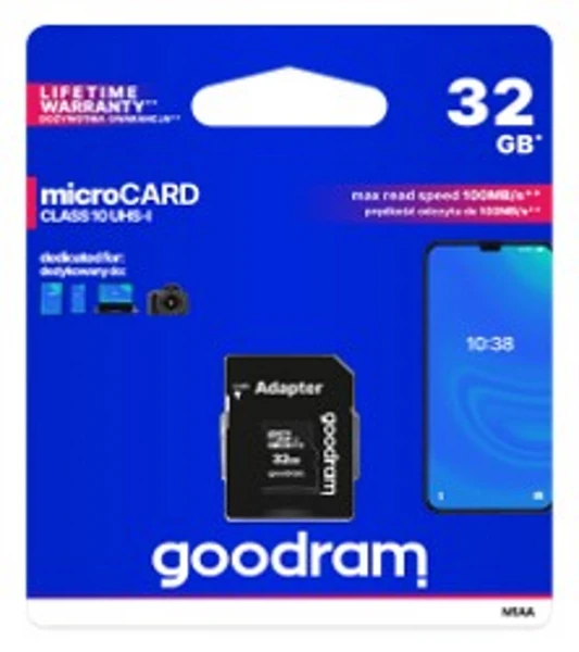 Memorijska kartica; microSD 32GB; CL10; - slika A