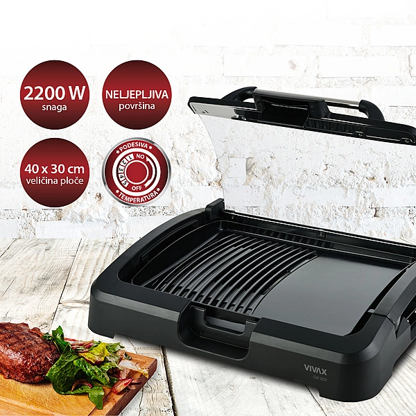 Električni grill - slika A