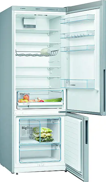 Hladnjak, kombinirani,191x70,inox look,E - slika A