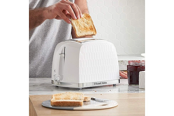 Toster, Honeycomb White - slika A