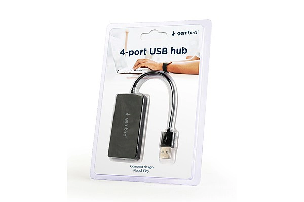  Usb huB, 4 portni,  2.0 - slika A