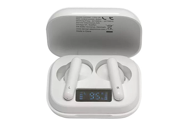 Bluetooth slušalice,TWS,TWE-38 Bijele - slika A