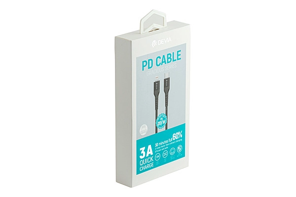 Kabel; lighting; 5V; 3A; 1.5m; Crna - slika A