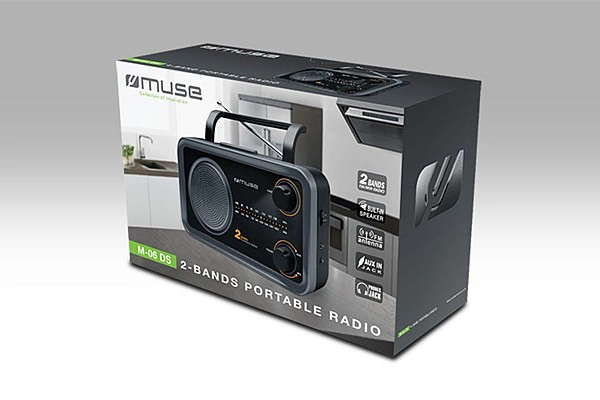 Prijenosni radio FM/MW M-06DS - slika A