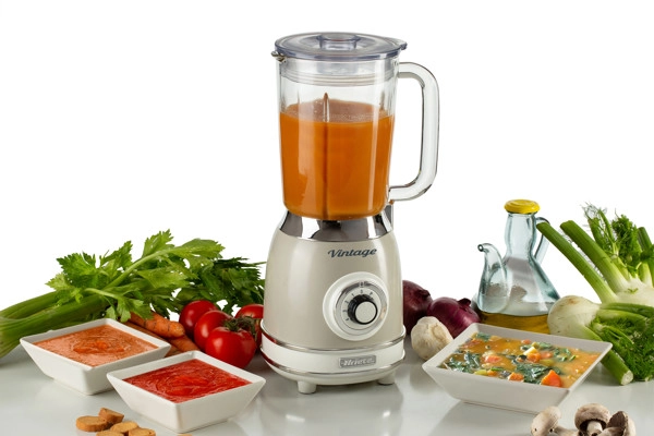 Vintage blender stakleni 583 bež - slika A