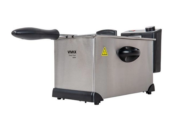 Friteza kapaciteta 3 litre, snage 2000W - slika A