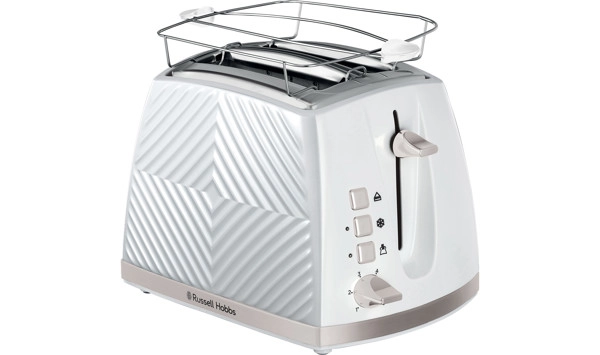 Toster Groove bijeli,2 utora, 850W - slika A