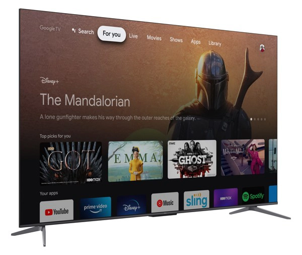 QLED TV, 139cm, 4k UHD, Google TV - slika A