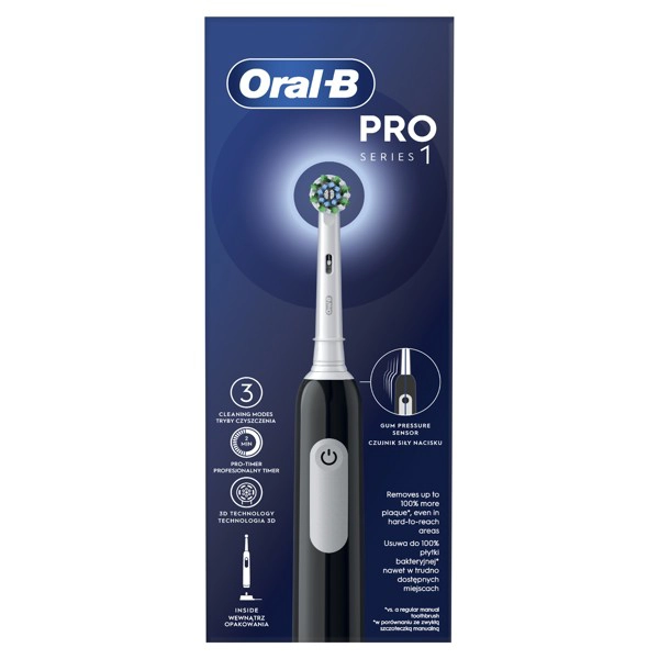 ORAL-B  PRO 1 BLACK + PUTNA TORBICA - slika A