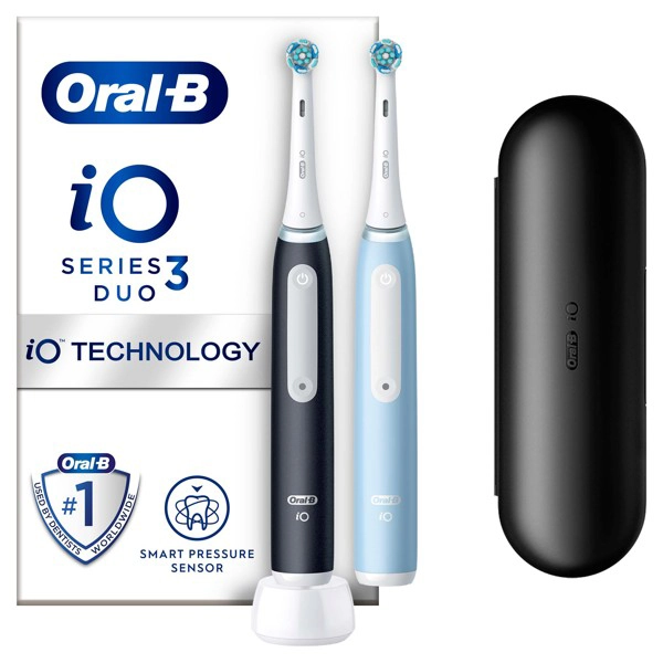 ORAL-B iO3 DUOPACK BLACK/BLUE - slika A