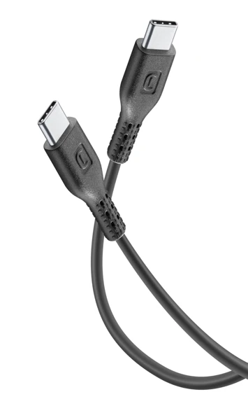 Kabel; USB-C - USB-C; 5A; 100cm; Black - slika A