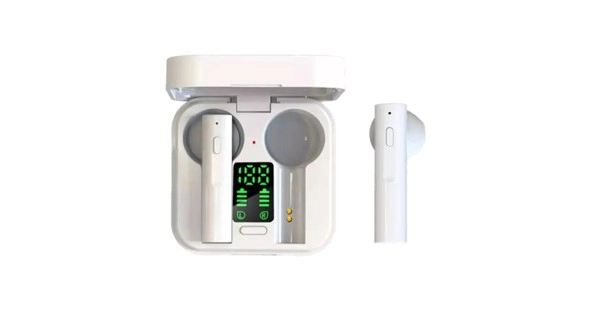 Bluetooth slušalice,TWS,TWS-62 Bijele - slika A