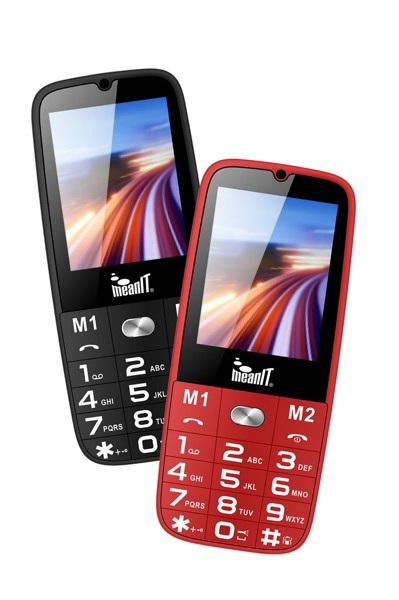 Mobitel 2.4"; Senior 15; 1800 mAh; Crni - slika A