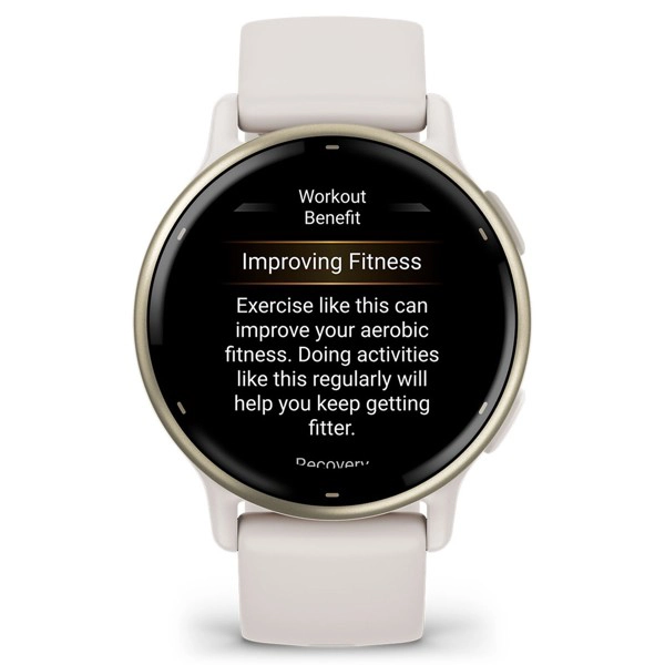 Vivoactive 5 Ivory Cream Gold, 42mm - slika A