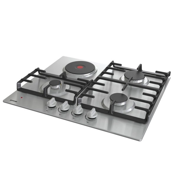 Ploča ugradbena 3+1 inox - slika A