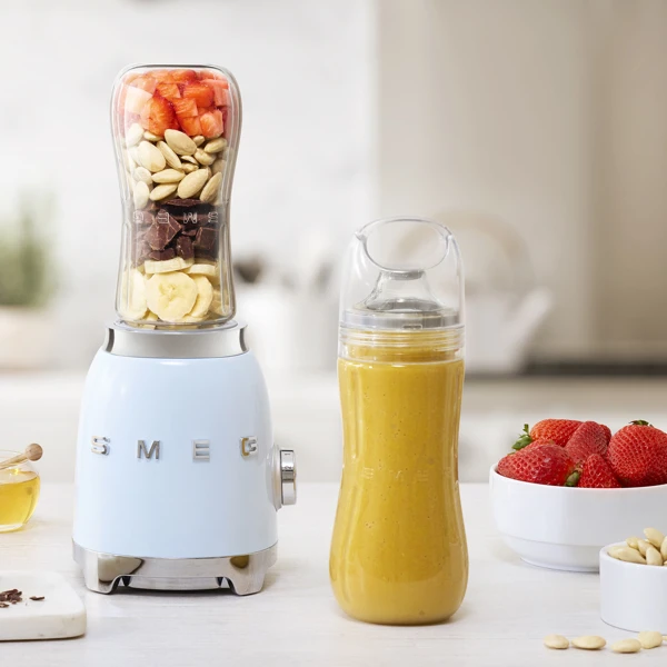 Blender mini, 300 W, pastelno plava, - slika A