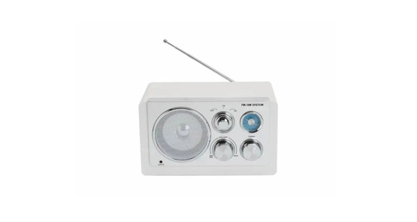 Prijenosni radio AM/FM TR-63 Bijeli - slika A