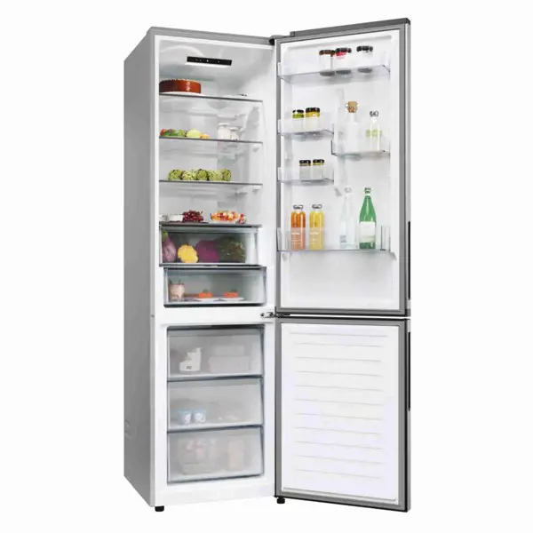 kombinirani hladnjak, NF, 205cm, inox - slika A