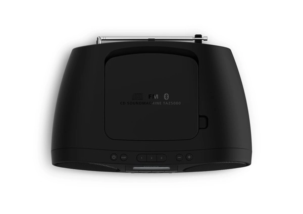 Radio; CD player, prijenosni, crni - slika A