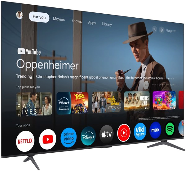 QLED,215cm,4K UHD,Google TV,120Hz - slika A