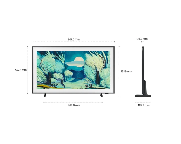 QLED 4K Frame TV, 109cm, Smart - slika A