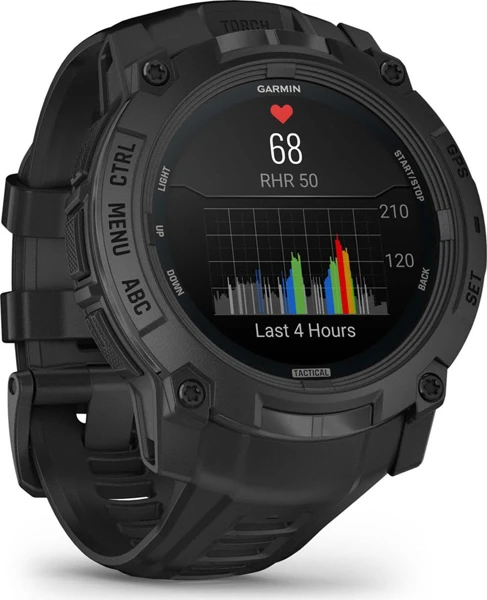 Instinct 3 50mm Tactical, AMOLED, crni - slika A