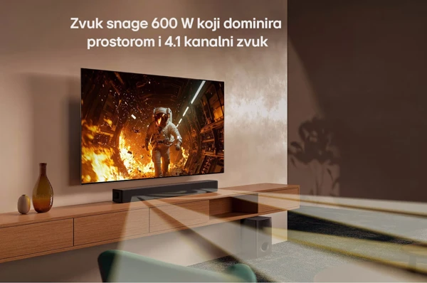 Soundbar 4.1, 600W, WOW, AI Sound Pro - slika A