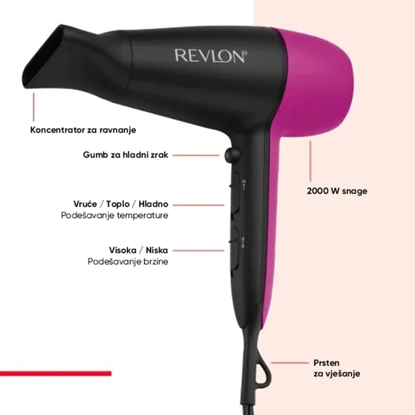 Sušilo za kosu Easy Heat RVDR5347E - slika A