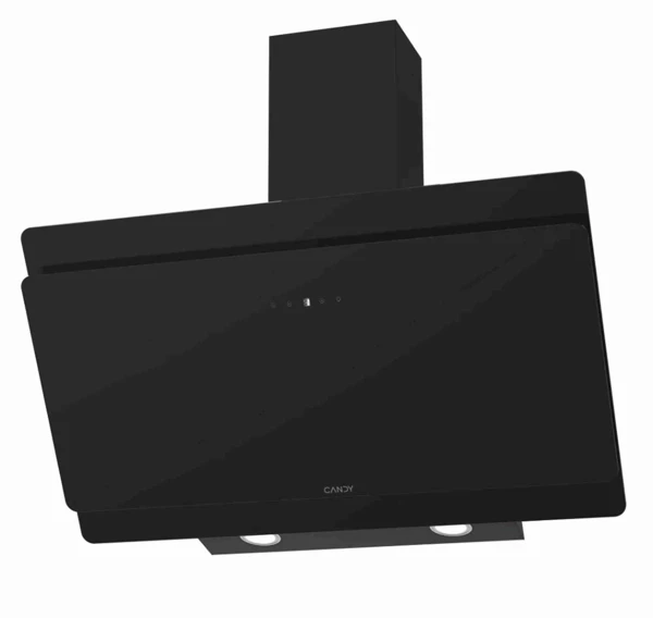 Kuhinjska napa,zidna,90cm, staklo crno - slika A