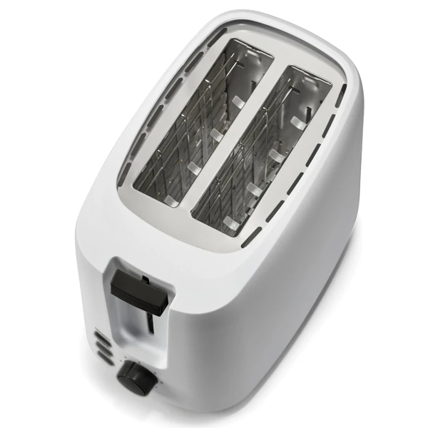 Toster 700 W, posuda za mrvice, bijel - slika A