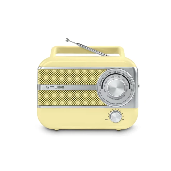 Prijenosni radio FM/MW M-056 SC Žuti - slika A