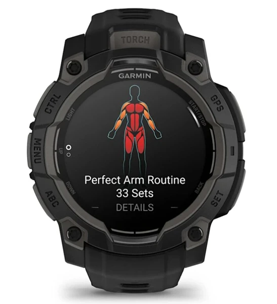 Instinct 3 45mm AMOLED Black - slika A