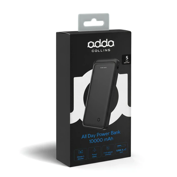 Prijenosna baterija; 10.000mAh; 10W; USB - slika A