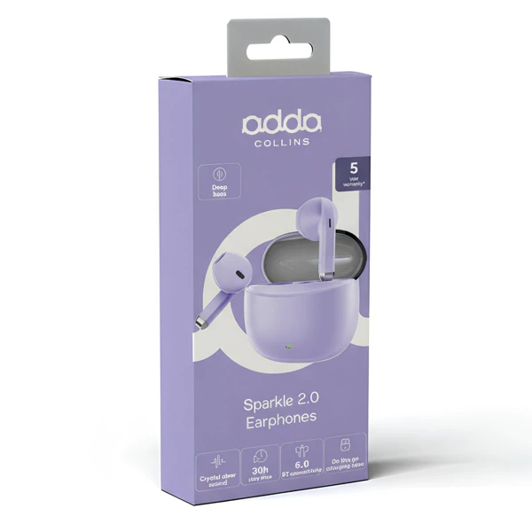 Slušalice; In-Ear; Sparkle 2.0; TWS; BT; - slika A