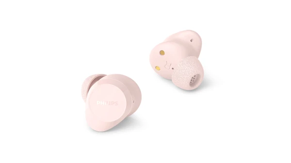 Slušalice, earbuds, bežične, roze - slika A