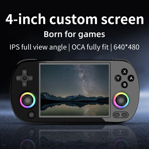 Konzola; RETRO HANDHELD; 4.0"; 64GB; Bla - slika A