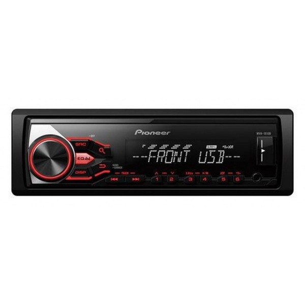 Auto Radio; USB; AuxIn; FLAC; 4x50W; Red - slika B