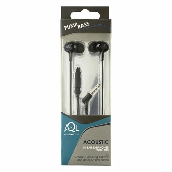Slušalice; In-Ear; Mic; Acoustic; Crne - slika B
