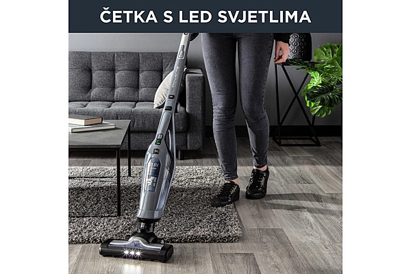 Štapni usisavač; 2 u 1; 48W; 0,6L; Sivi - slika B